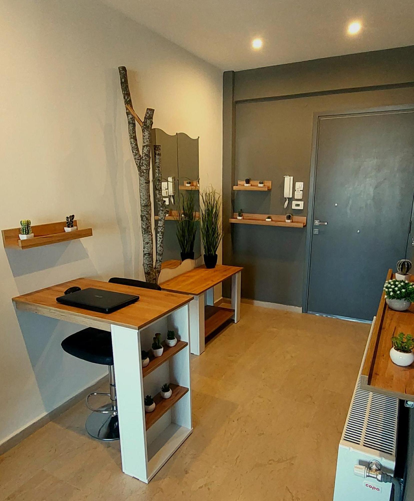 Sky View Suite Serres Bagian luar foto