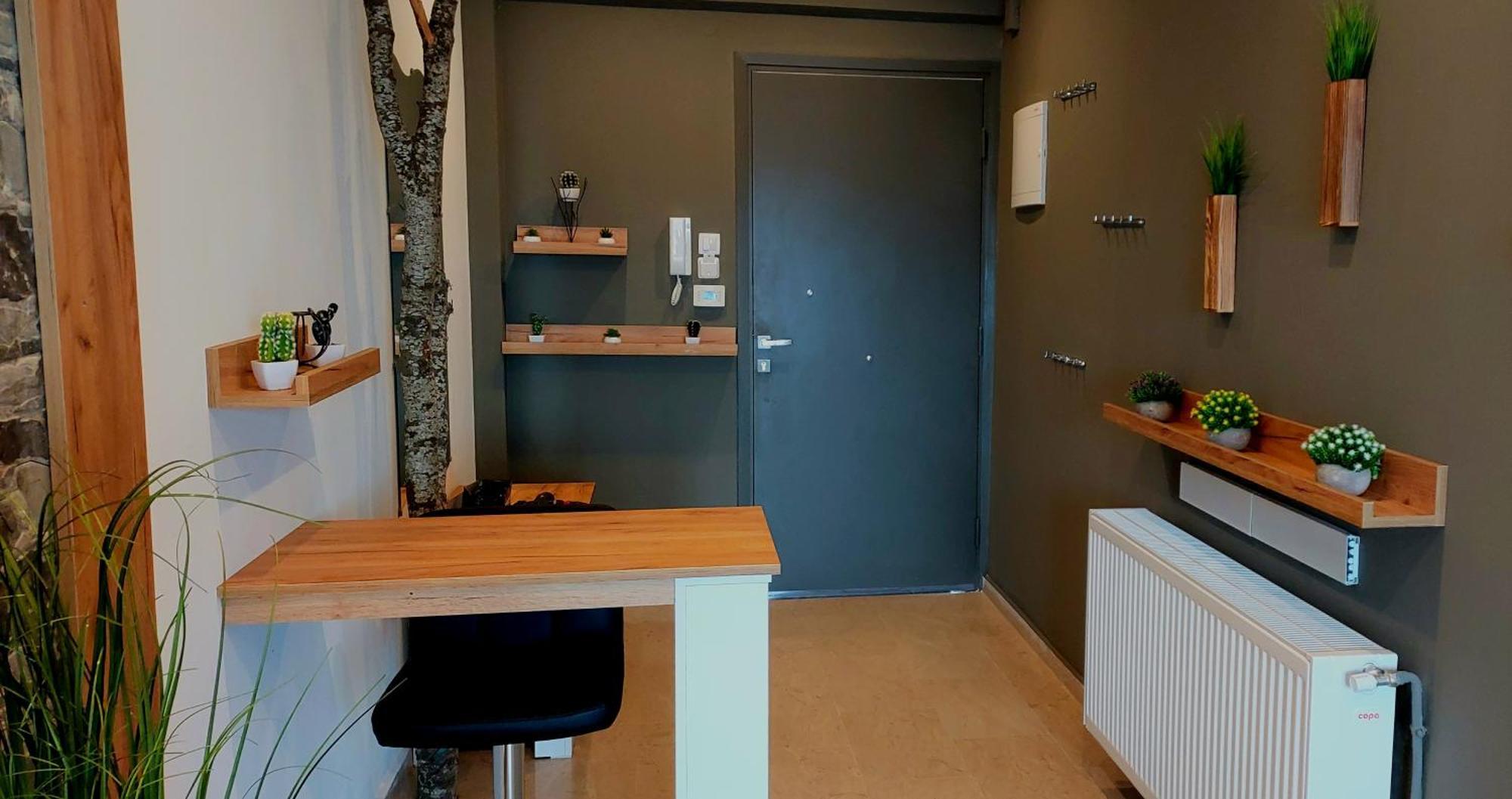 Sky View Suite Serres Bagian luar foto