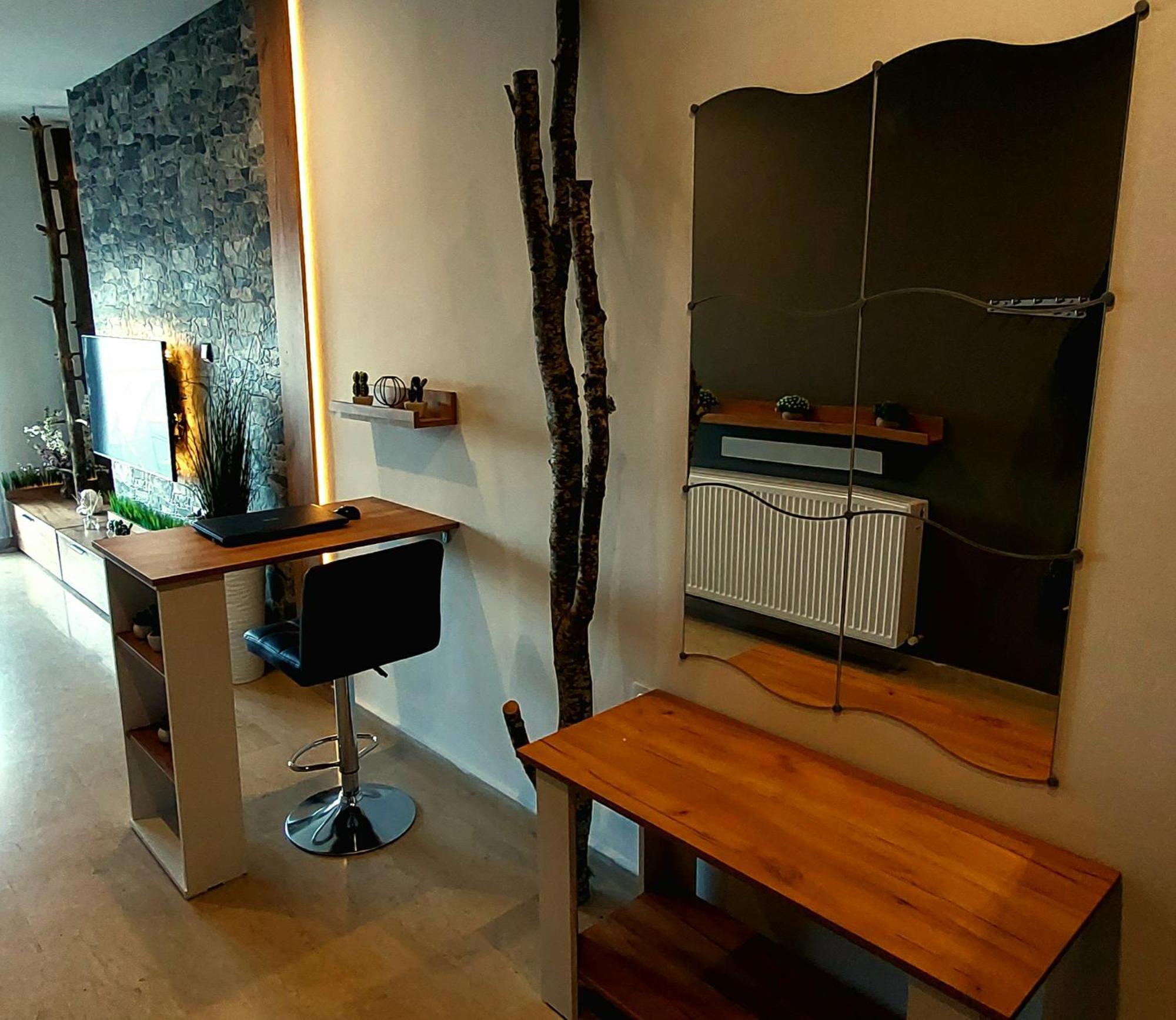 Sky View Suite Serres Bagian luar foto
