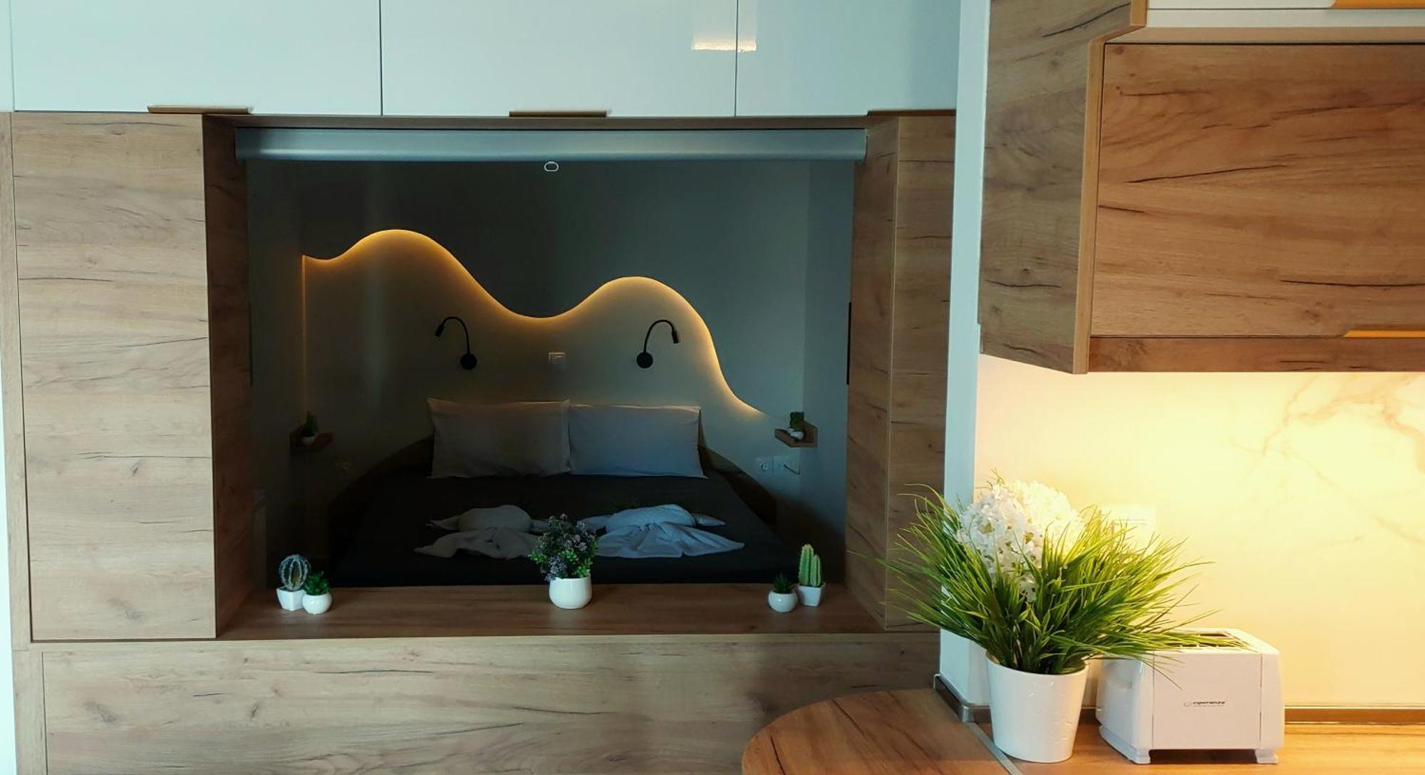 Sky View Suite Serres Bagian luar foto