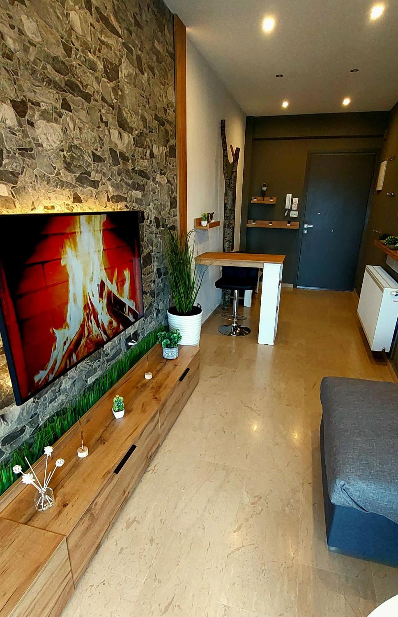 Sky View Suite Serres Bagian luar foto