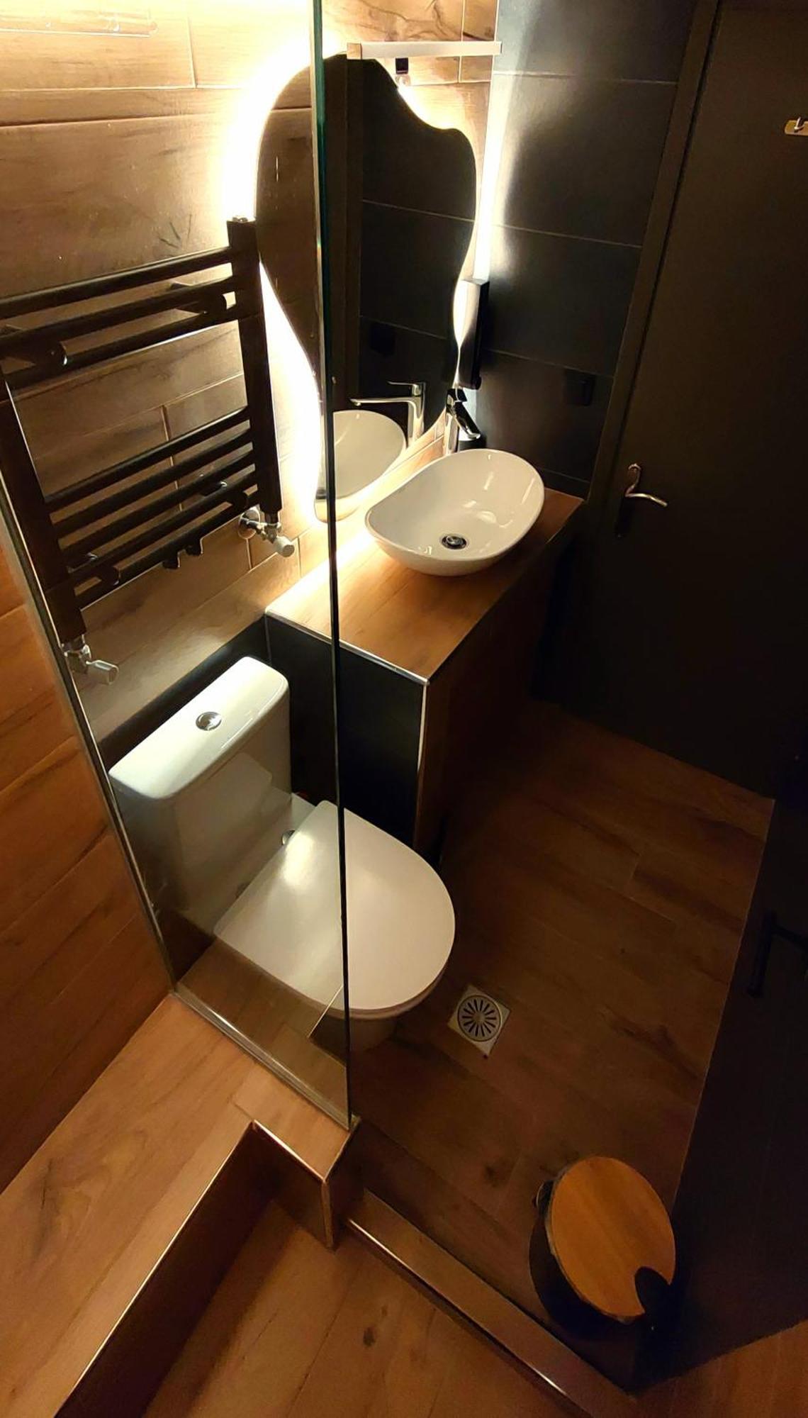 Sky View Suite Serres Bagian luar foto