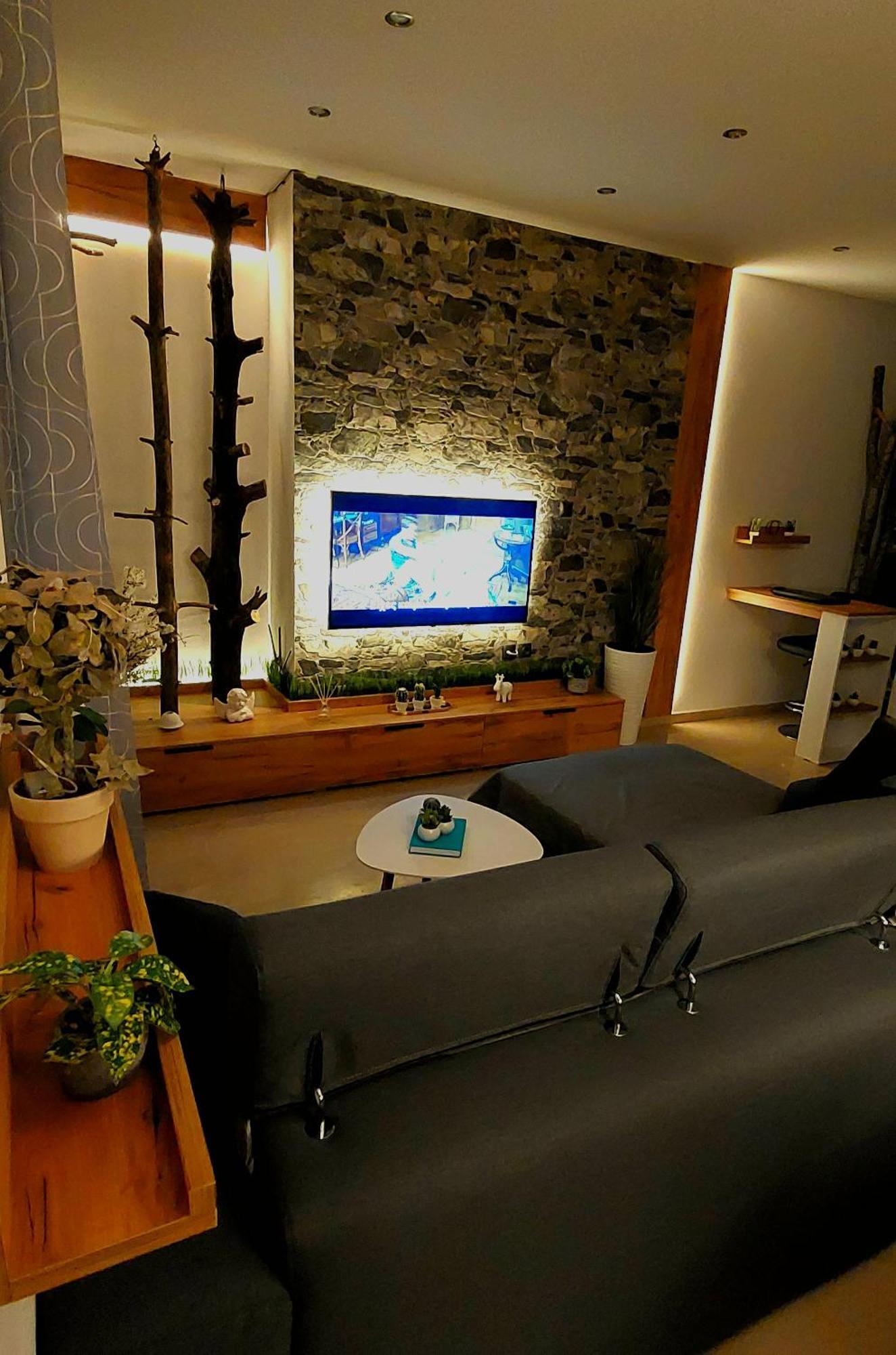 Sky View Suite Serres Bagian luar foto