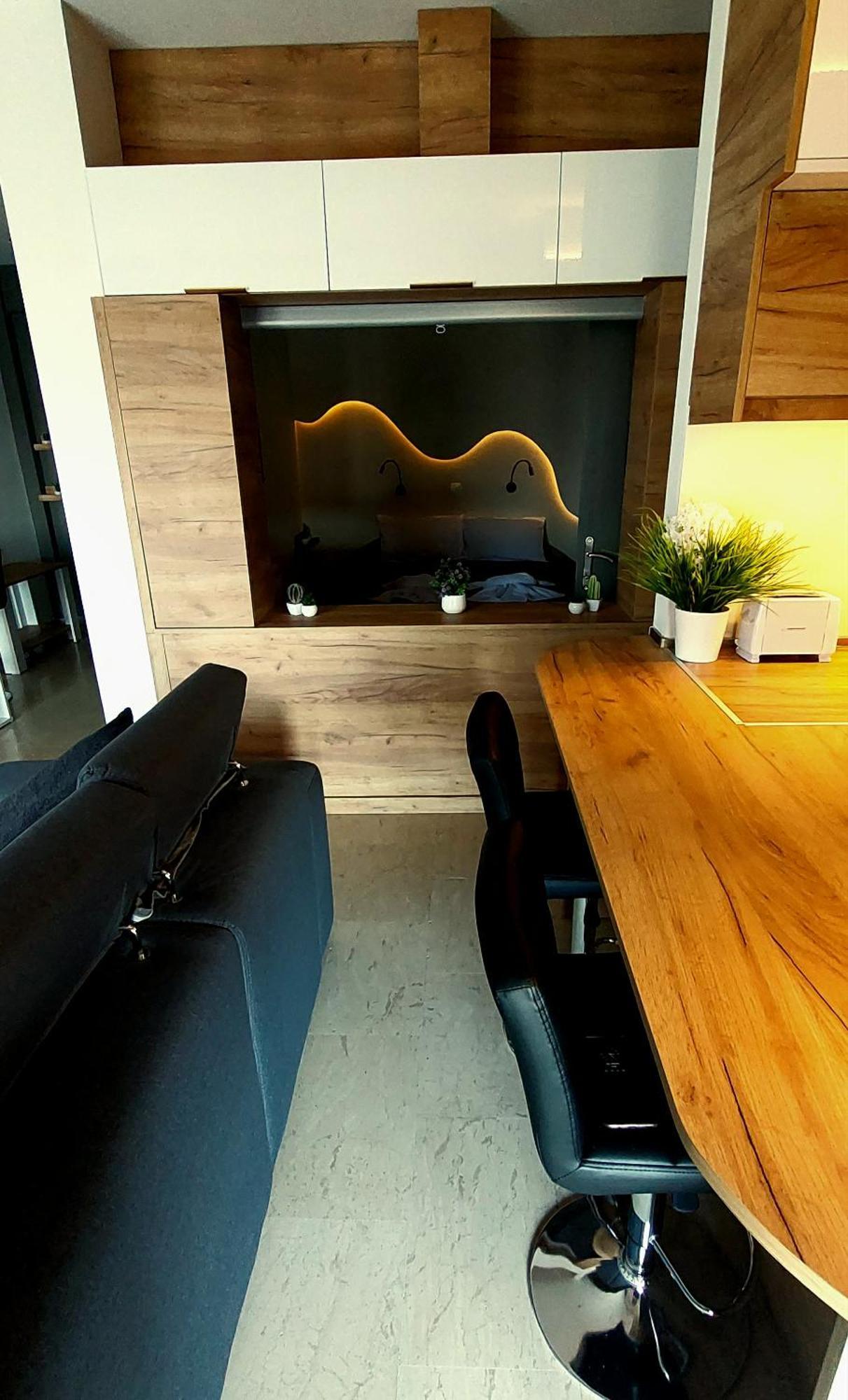 Sky View Suite Serres Bagian luar foto